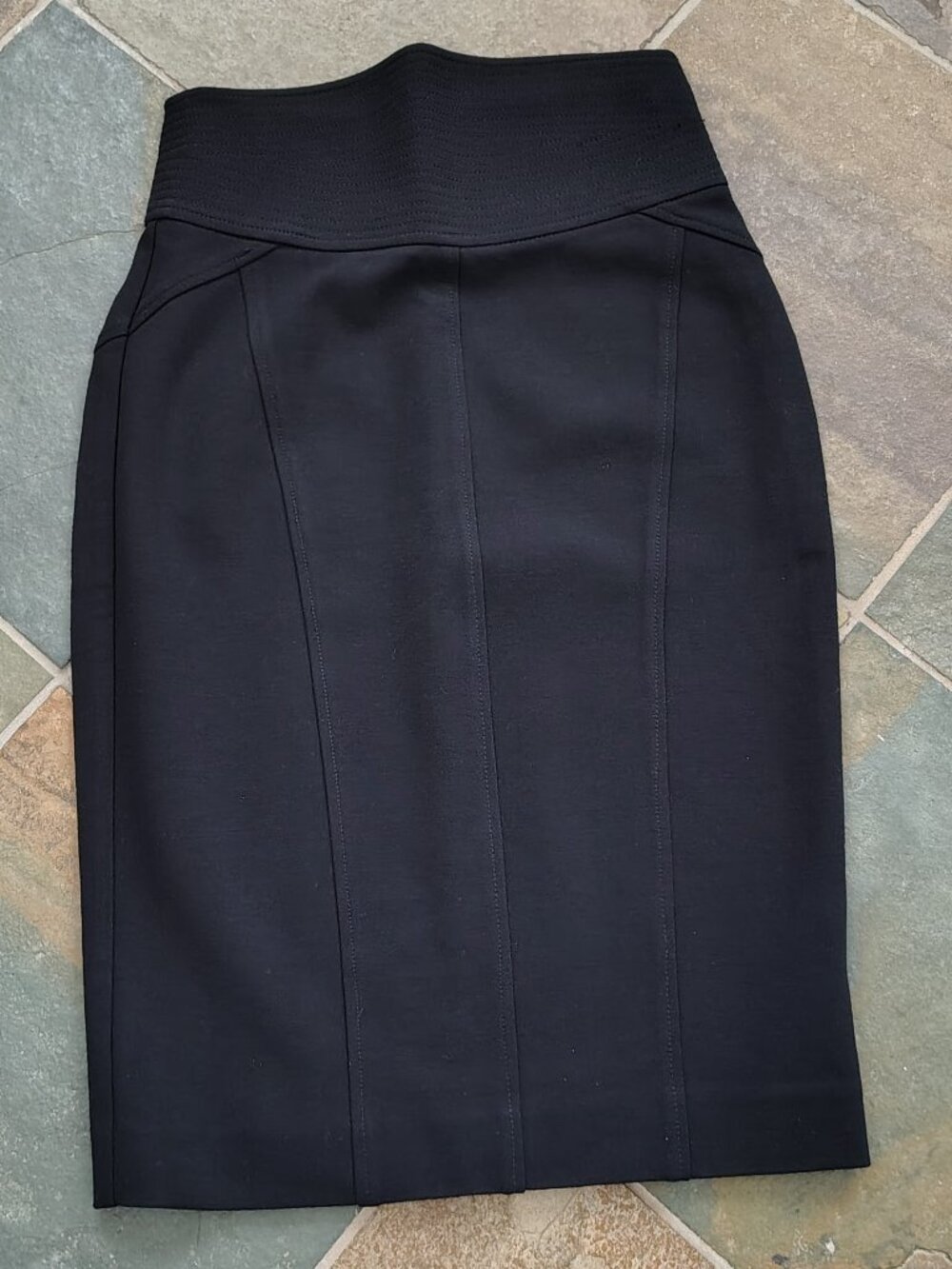 Diane Von Furstenberg Black Skirt Y2K